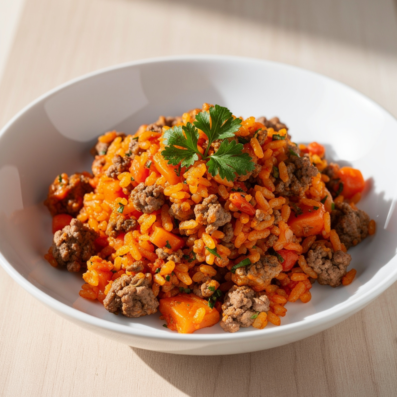 Easy Ground Beef and Rice Skillet (One-Pan Dinner)