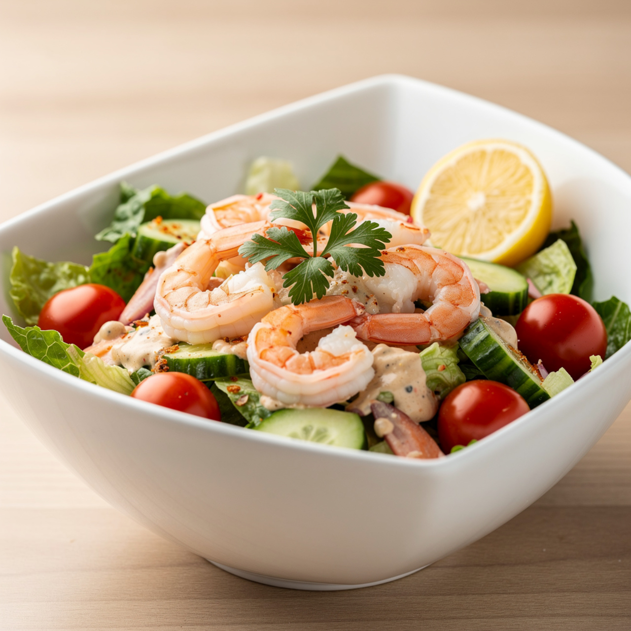 Classic Shrimp Louie Salad