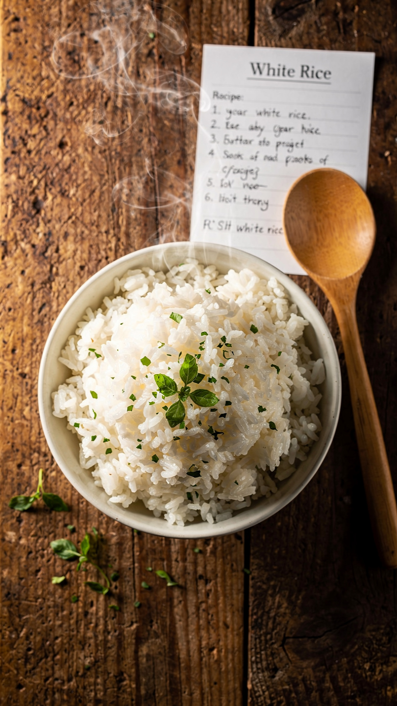 Easy Creamy Parmesan White Rice