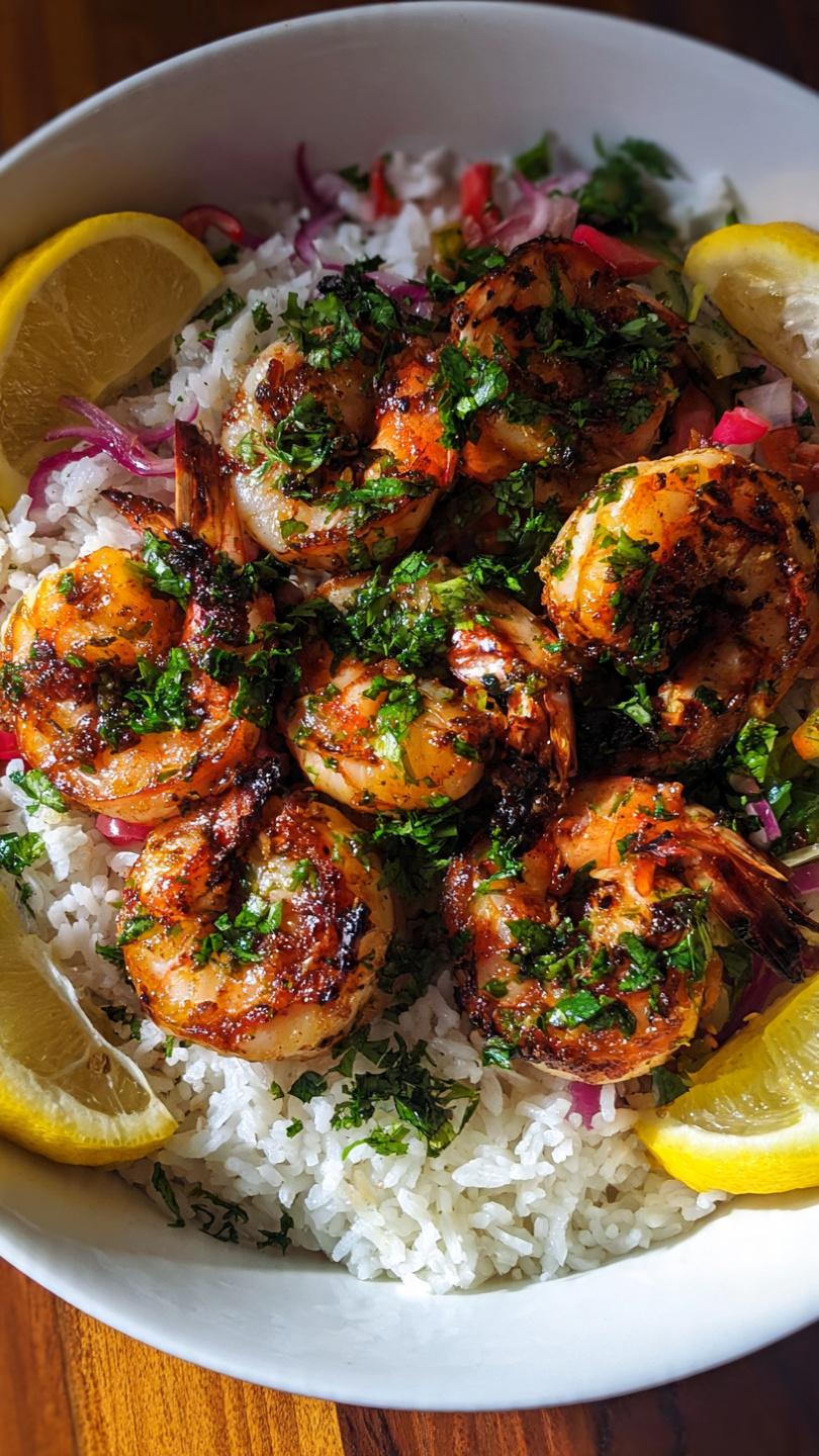 Garlic Butter Shrimp and Rice (Easy One-Pan Dinner)