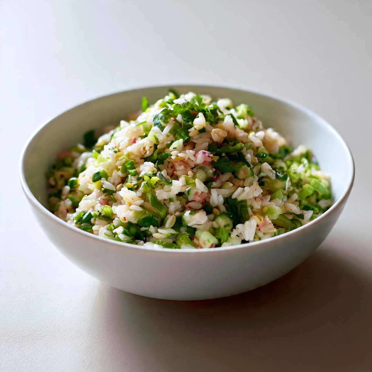 Bang Bang Crispy Rice Salad (Cold Rice Salad Recipe)