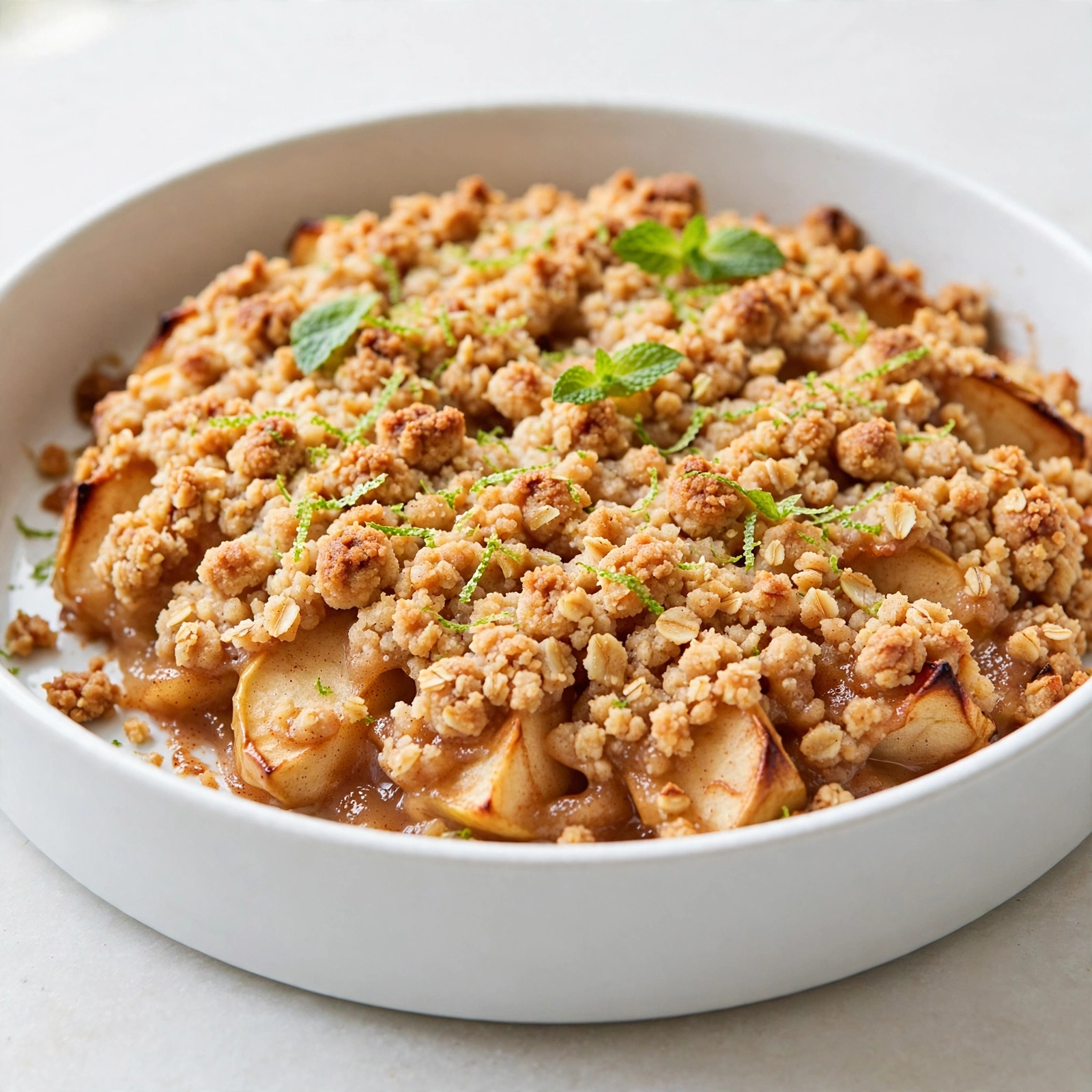Gluten Free Apple Pie with Crumble Topping