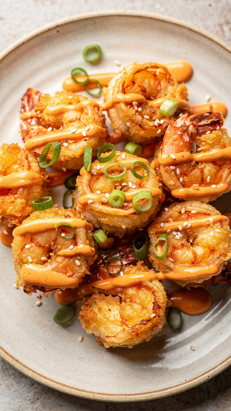 Keto Bang Bang Shrimp
