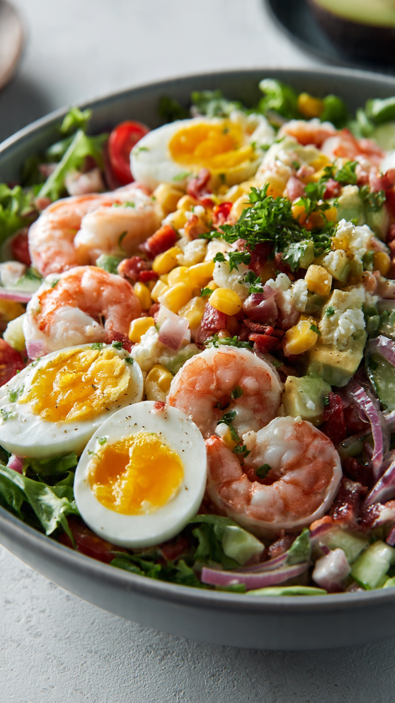 Shrimp Cobb Salad
