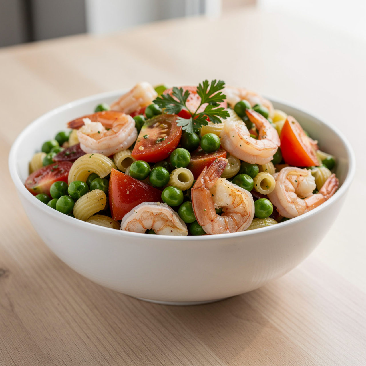 Creamy Shrimp Macaroni Salad